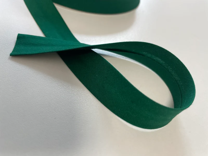Schrägband elastisch 18mm tannengrün