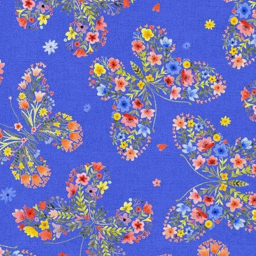 3 Wishes, Buzzing Around, Colorful Butterflies, Royal