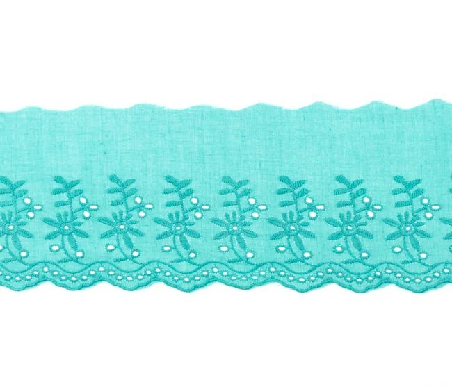 Lochspitzenband Uni 9,0cm breit