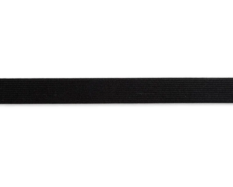 Gummiband schwarz 20mm