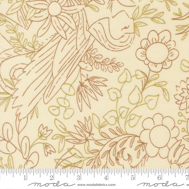 Moda, Jessica Rose, Sunlit Ruins, Cream Tonal