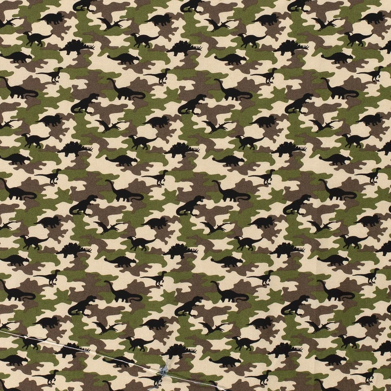 Baumwolle Dino Camouflage