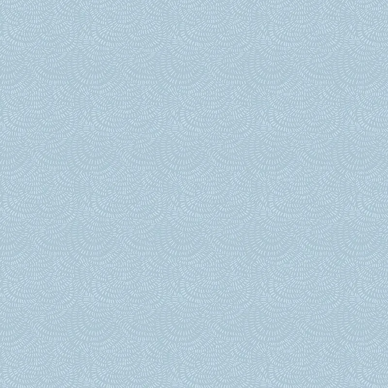 Dear Stella,Crimp Flannel Blender, Marina Blue