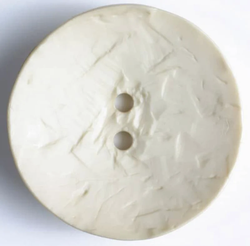 Modeknopf 2-Loch Ø 45mm creme