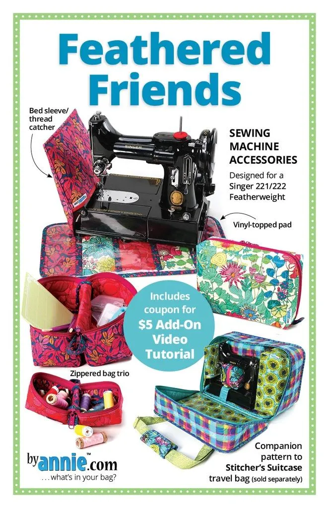 by Annie, Feathered Friends Bag Pattern