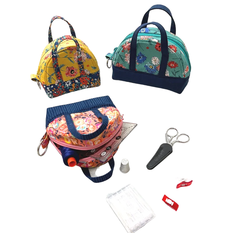 Around The Bobbin, Itty Bitty Bowler Bags