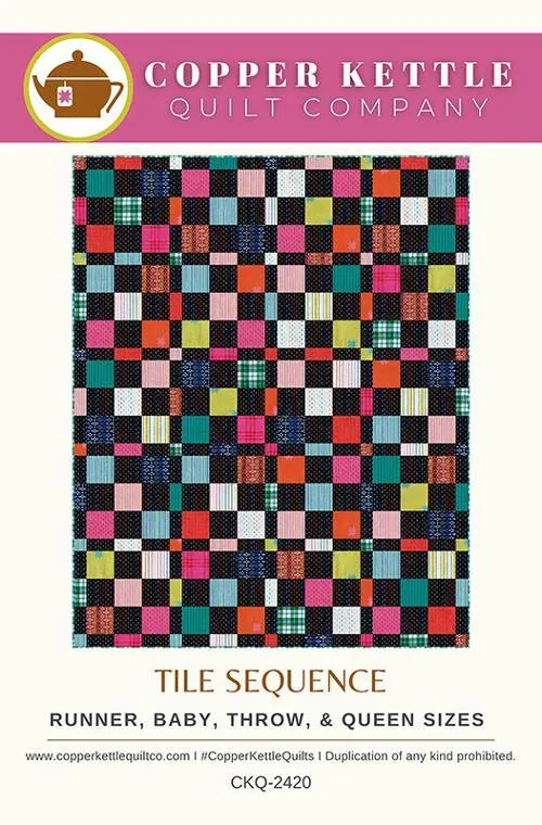 Tile Sequence Quilt Kit - Ruby Star Warp Weft