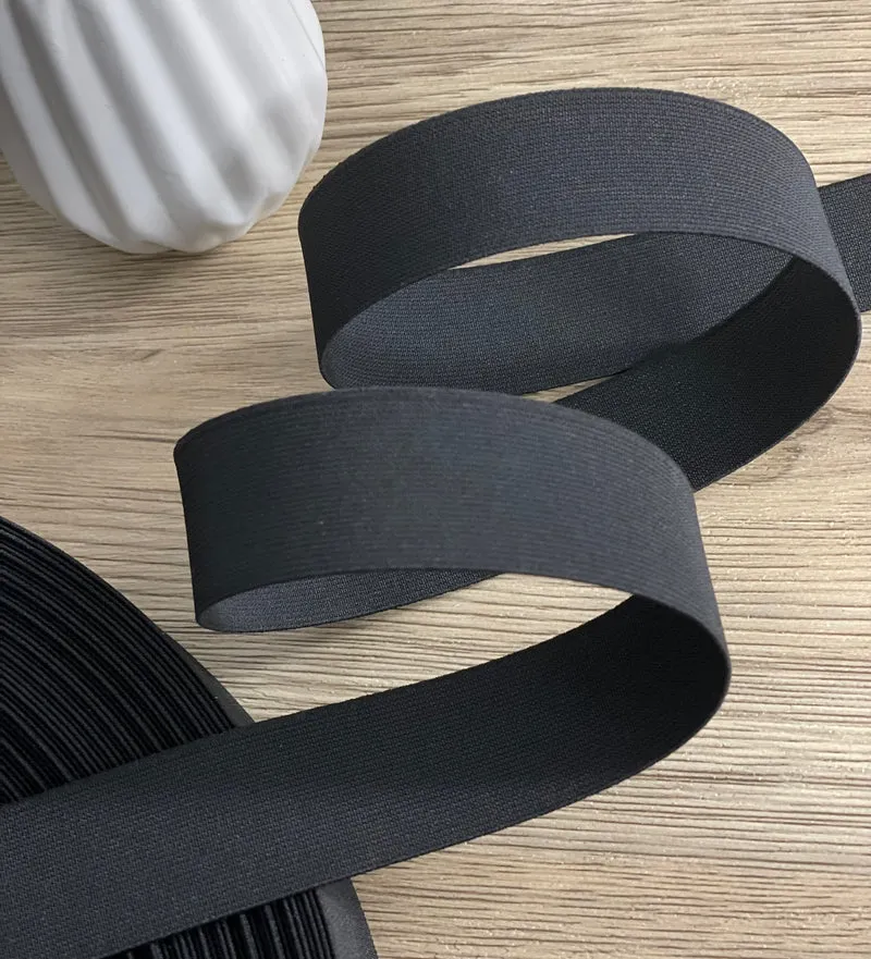 Elastic-Band kräftig schwarz 30mm