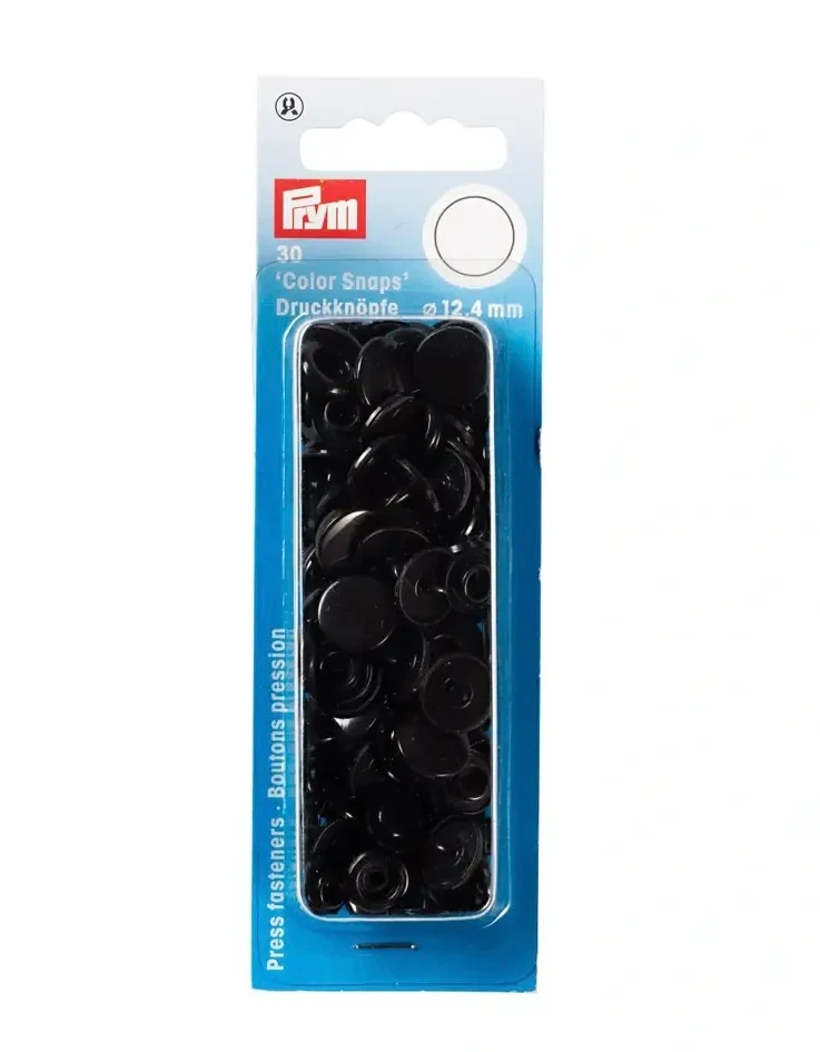 Prym Color Snaps Ø 12,4mm schwarz