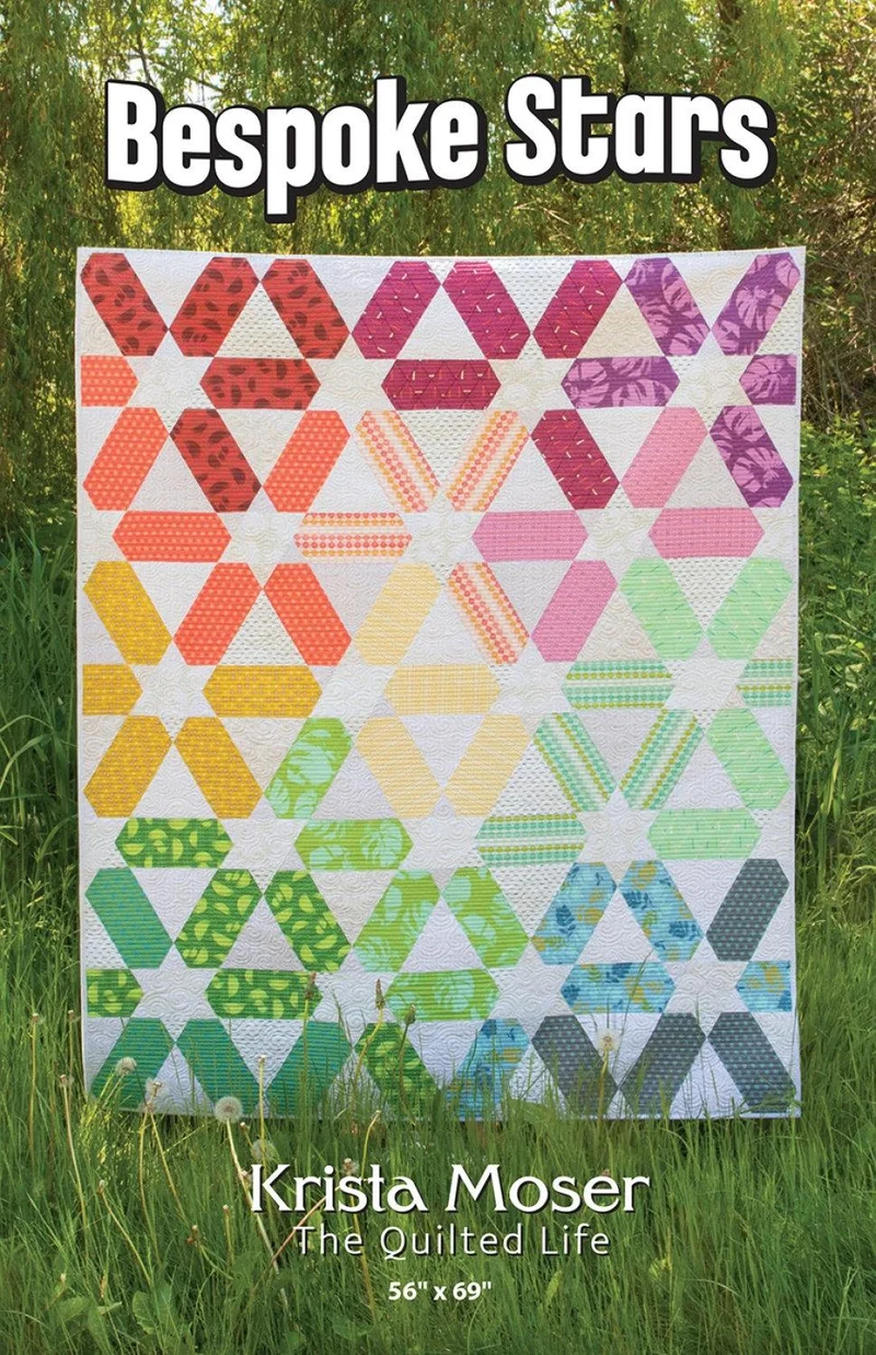 The Quilted Life, Bespoke Stars Quilt Pattern