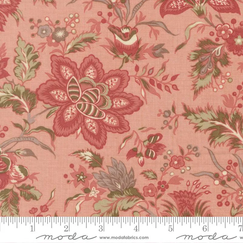Moda, French General, Fleur De Paris, Pale Rose Pink