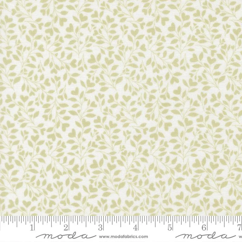 Moda, Brenda Riddle, Abide, Hearts & Leaves Blender, Light Green
