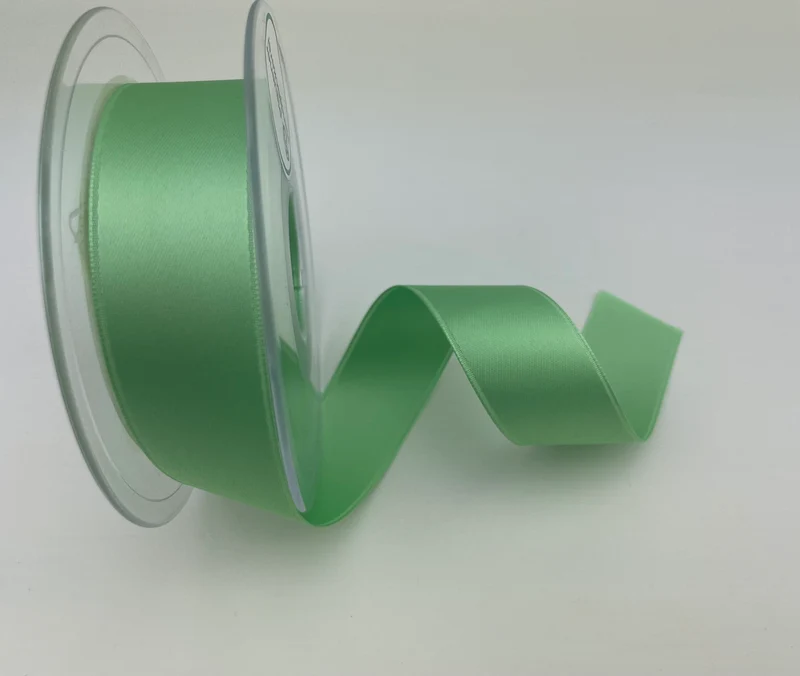 Satinband Uni 25mm apfel