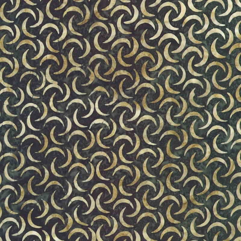 Robert Kaufman, Artisan Batiks, Concerto, Moons, Charcoal