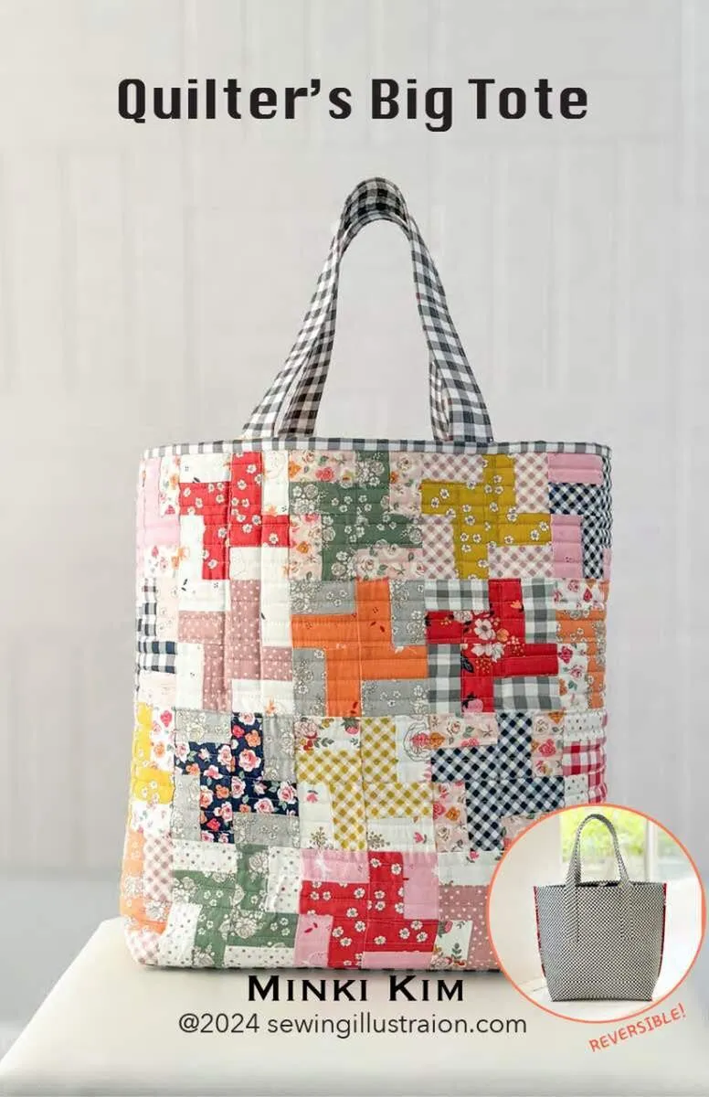 Riley Blake, Minki Kim, Quilter's Big Tote Bag Pattern