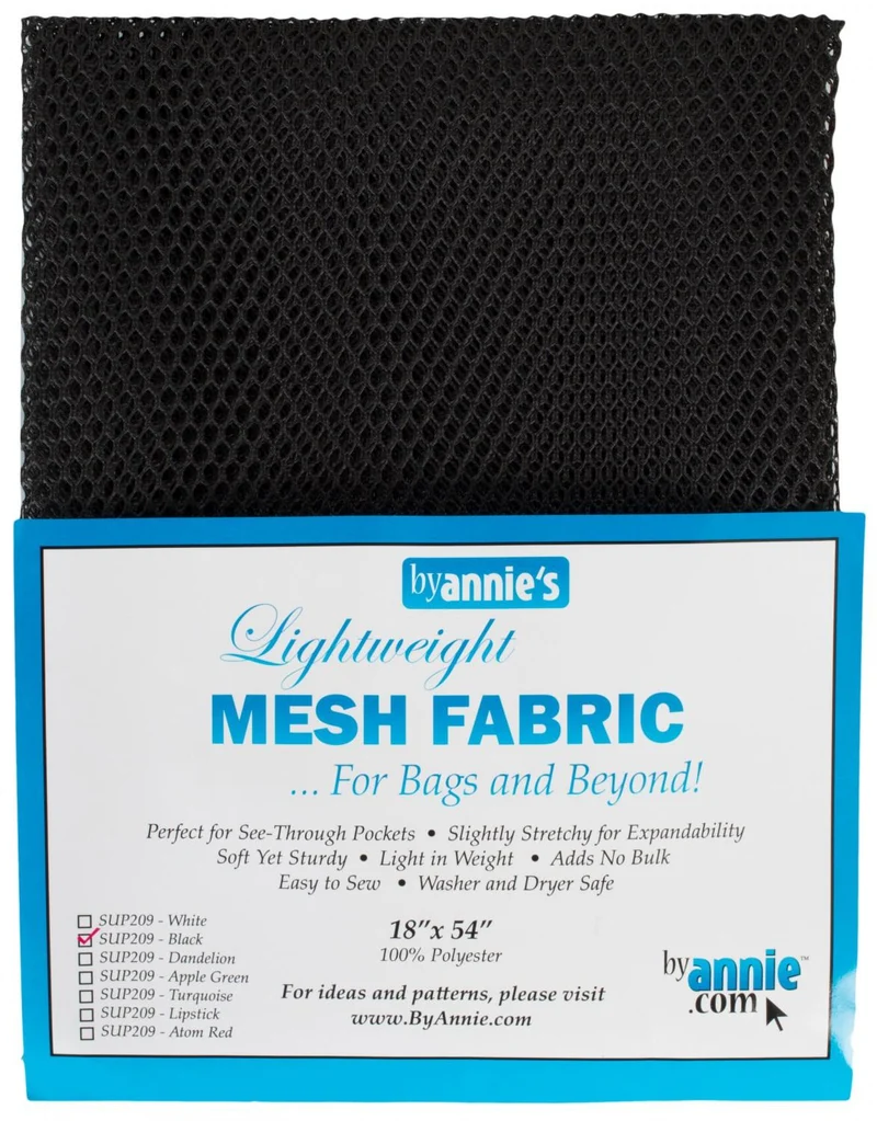 Lightweight Mesh 18"x54"-Black
