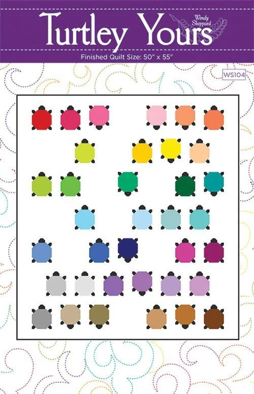 Turtley Yours Quilt Pattern by Wendy Sheppard