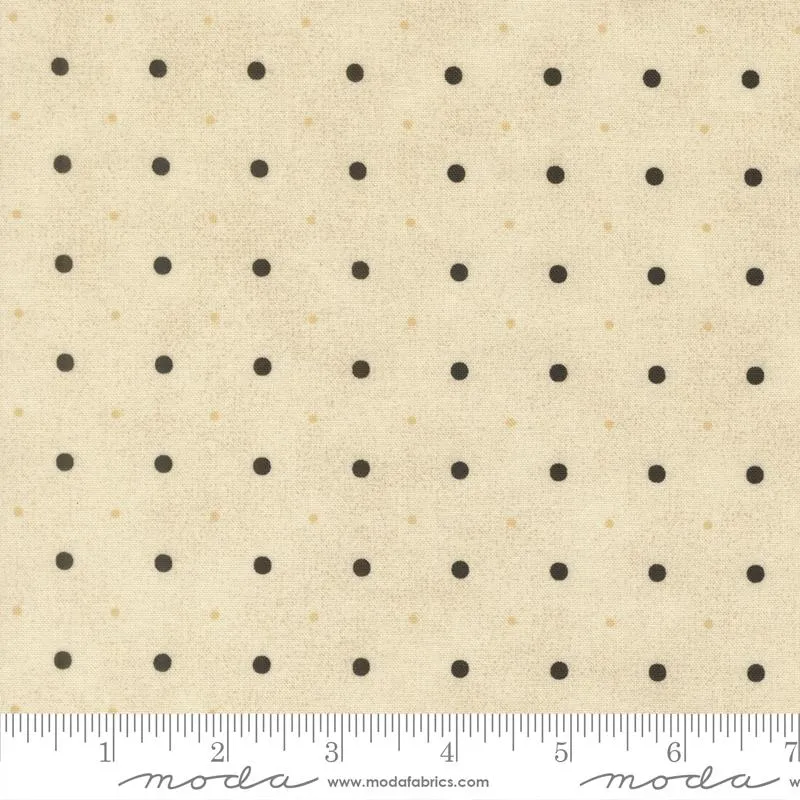 Moda, Basic Grey, Posh, Doily Dots, Ivory Whispers
