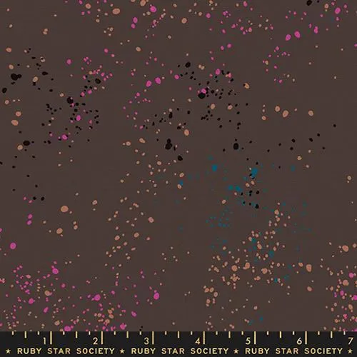 Ruby Star Society, Speckled Canvas, Caviar, Brown
