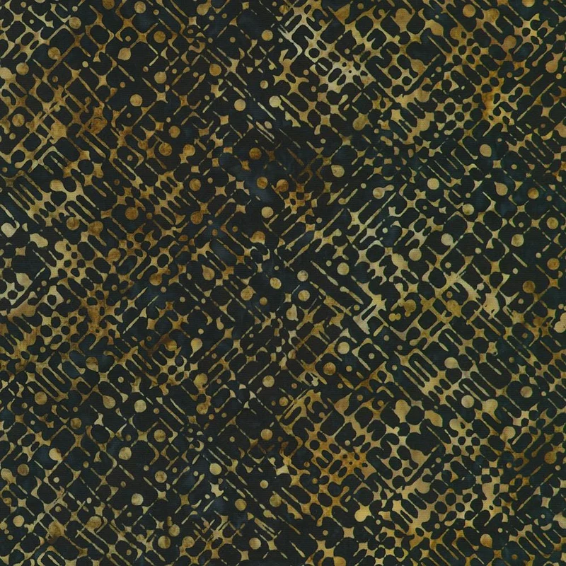 Robert Kaufman, Artisan Batiks, Concerto, Geometric Splash, Pepper