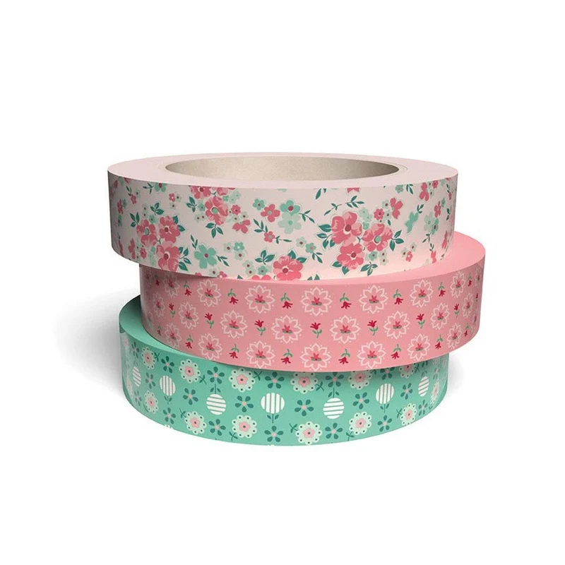 Riley Blake, Lori Holt Washi Tape, Berry & Sage