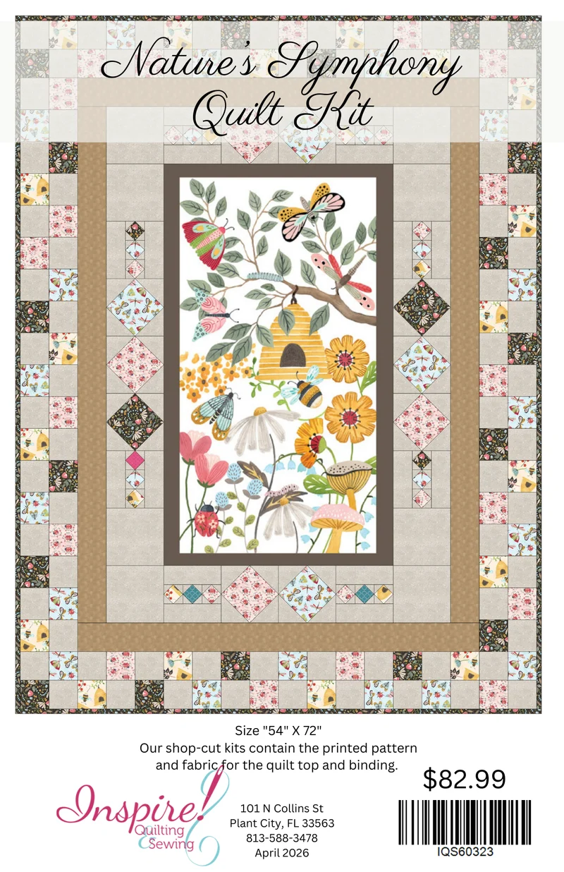 Natures Symphony / Panel Bliss Quilt Kit