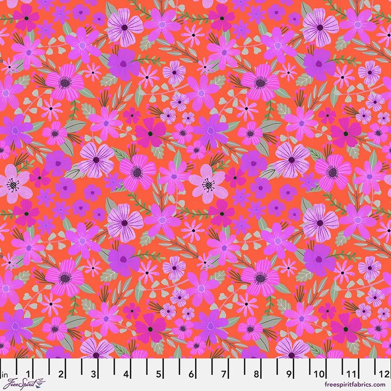 FreeSpirit, Floral Fiesta, Mia Charro, Petal Paradise - Magenta