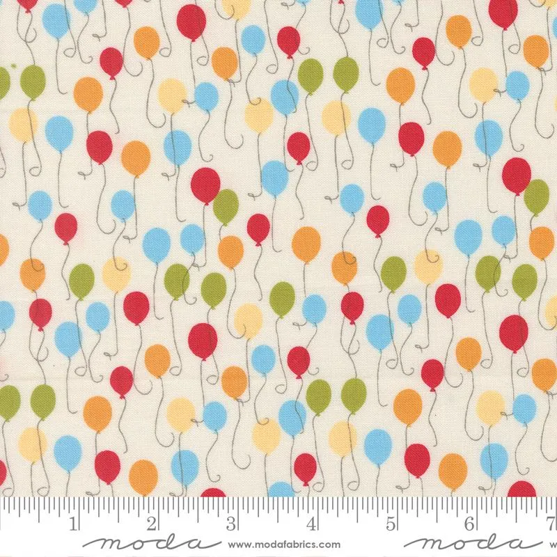 Moda, Stacey Iest Hsu, Animal Park Fun, Balloons, Dove Gray