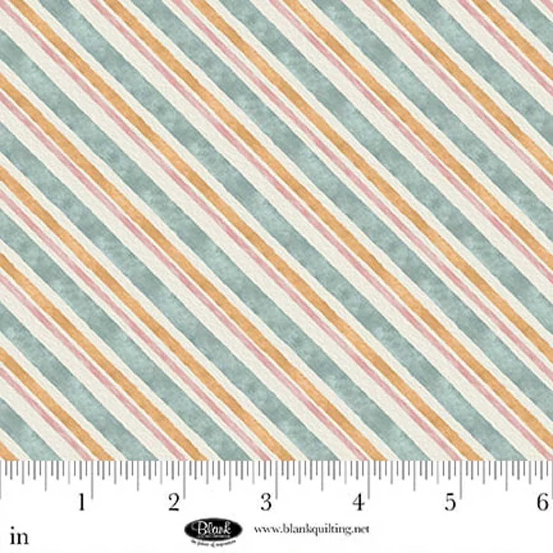 Blank Quilting, Vintage Summer, Ivory Stripe