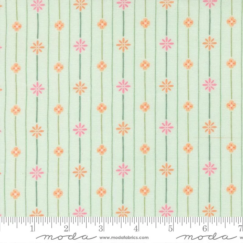 Moda, Deb Strain, Kindness, Floral Stripe, Mist