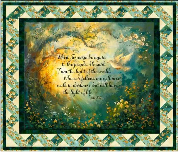 Light Of The World Panel Quilt Kit