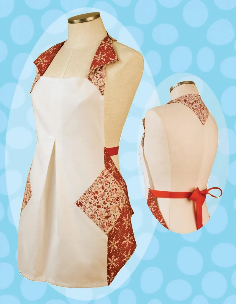Tea Towel Apron: a Cut Loose Press pattern
