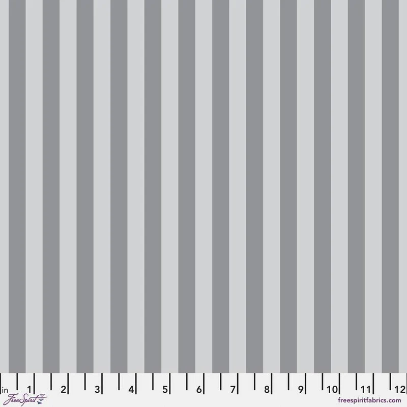 Tula Pink, Graywork , Tent Stripe, Fog