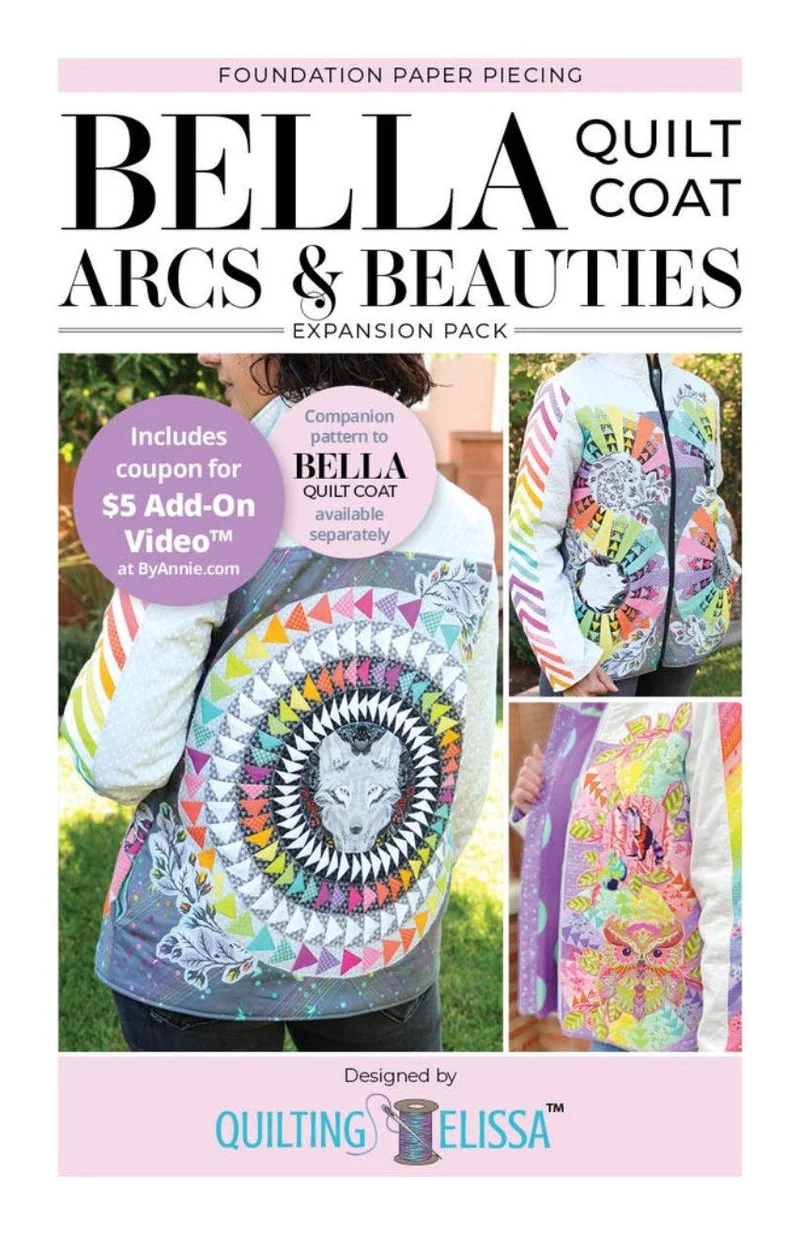 Bella Quilt Coat Pattern, Arcs & Beauties Expansion Pack