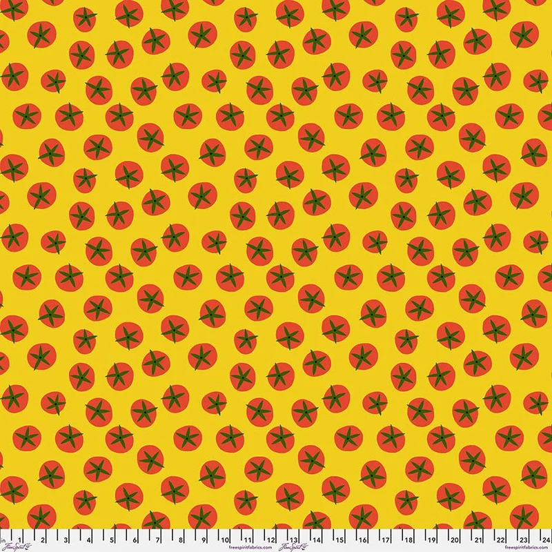 FreeSpirit, Jane Sassman, Vegetable Patch, Tomato -Yellow