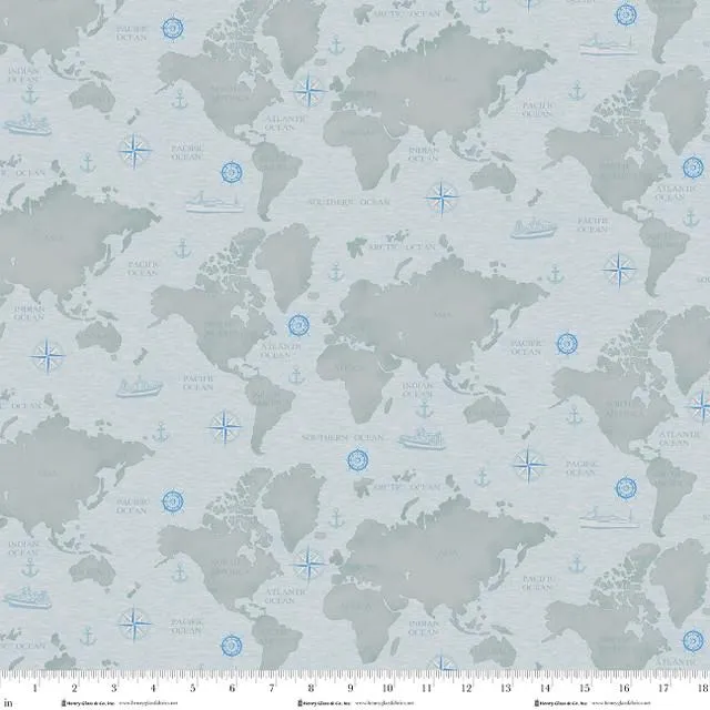 Henry Glass, Coastal Guardians, Tonal Map, Gray