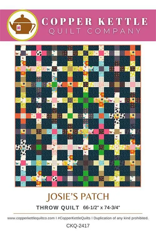Moda, Copper Kettle Quilt Co, Josie's Patch Quilt Pattern