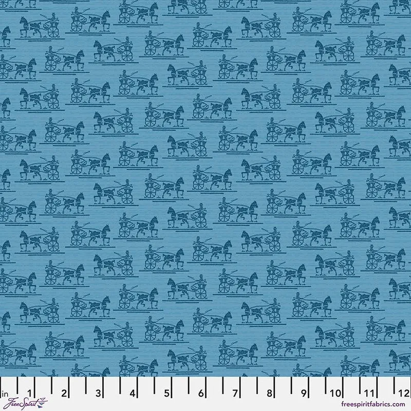 Sew Kind of Wonderful, Primiive Cloth, Brave, Blue