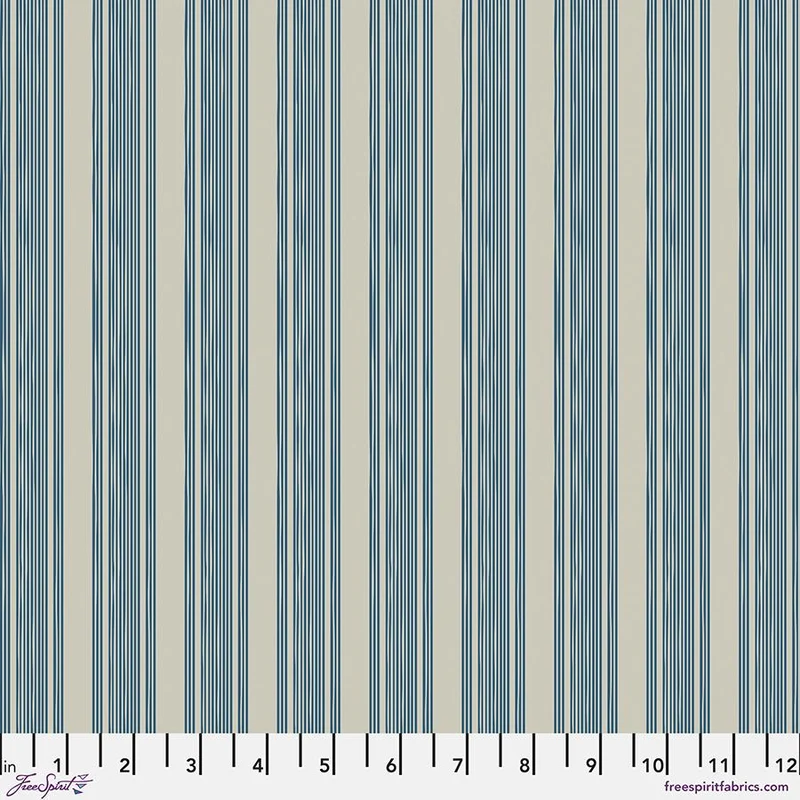 Sew Kind of Wonderful, Primiive Cloth, Broad Stripes, Cream