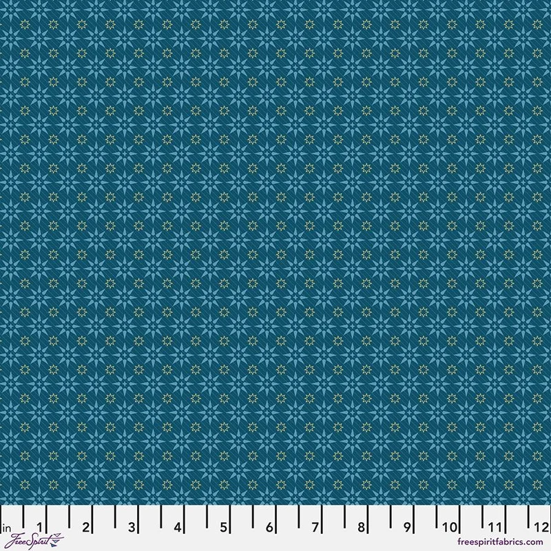 Sew Kind of Wonderful, Primiive Cloth, Bright Stars, Blue