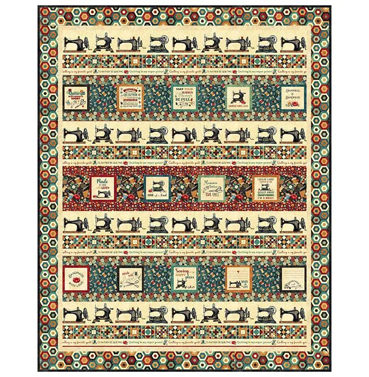 Tourmaline & Thyme, Stitchin Stripes Pattern