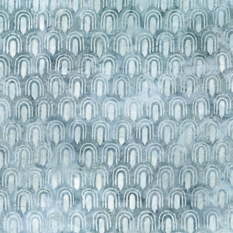 Robert Kaufman, Echoes In Stone Batiks, Arches, Light Blue