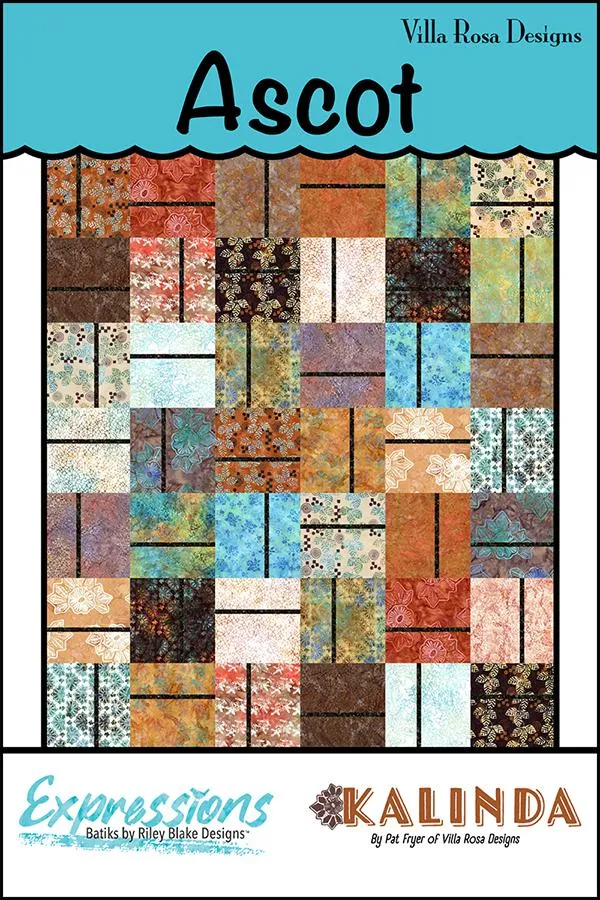 Riley Blake, Villa Rosa, Ascot Quilt Pattern