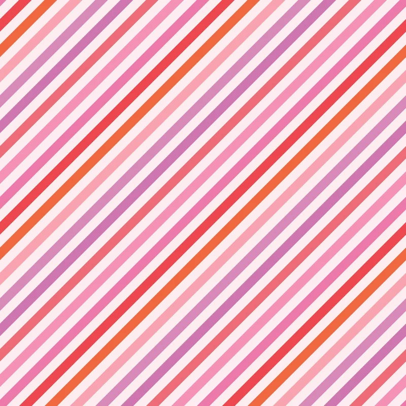 Kimberbell, Sweet Shoppe, Bias Stripe, Pink