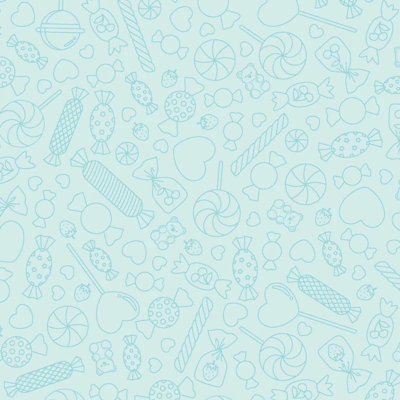 Kimberbell, Sweet Shoppe, Candy Lines, Blue