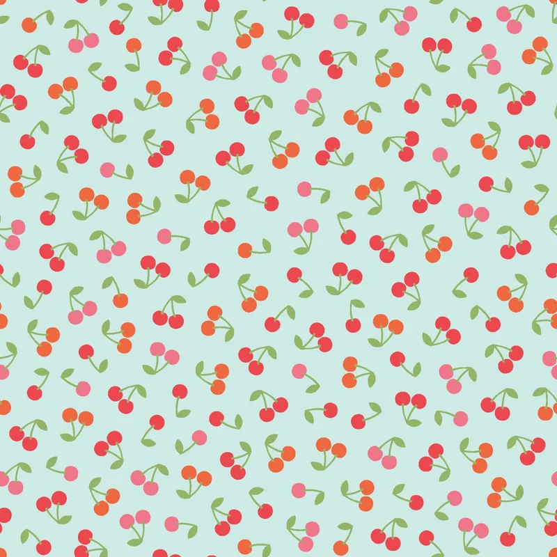 Kimberbell, Sweet Shoppe, Cherries, Blue