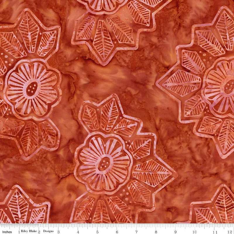 Riley Blake, Kalinda Batiks, Red Fox
