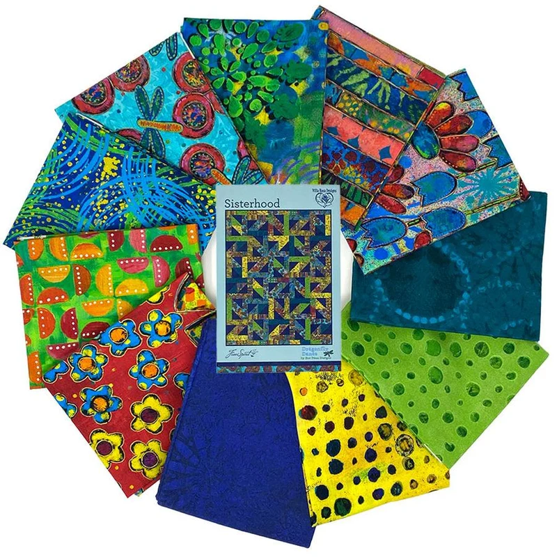 Free Sprirt, Dragonfly Dance, 11 pc FQ Bundle with Pattern