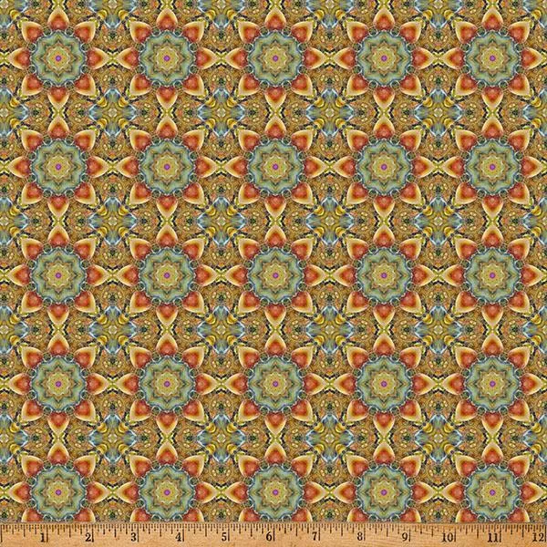 Hoffman Fabrics, Bubblelicious, Geometric, Gold