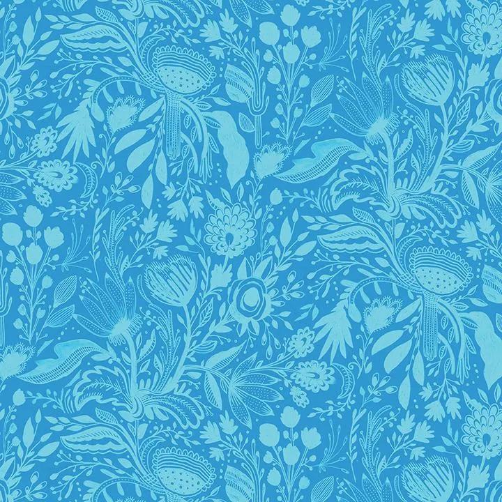 Benartex, Gentle Warriors, Dreaming Colors, Turquoise